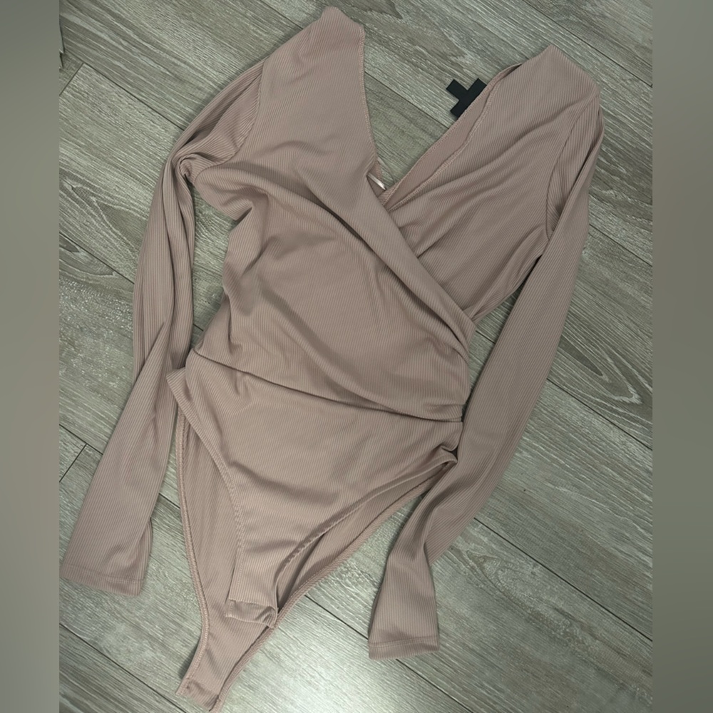 TOP SHOP LONG SLEEVE BODYSUIT